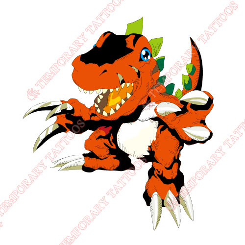 Digital Monsters Customize Temporary Tattoos Stickers NO.3546